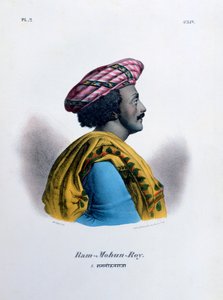 Ram Mohan Roy, grunnlegger av Brahmo Samaj, 1828
