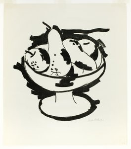 Skål med frukt av Marsden Hartley