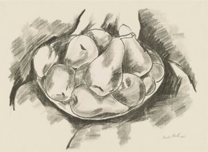 Rett med epler og pærer av Marsden Hartley