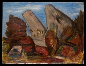 Wal-Kiefer, Dogtown Common, Cape Ann, Massachusetts av Marsden Hartley