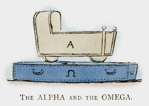 Alfa og Omega (farge litho)