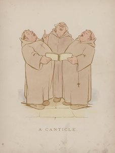 Side fra Humors of Cynicus (farget gravering)