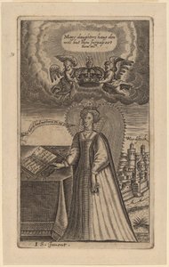 dronning Elizabeth av Martin Droeshout