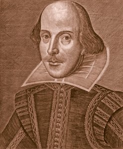 Portrett av Shakespeare, 1623. av Martin Droeshout