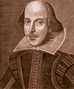 Portrett av Shakespeare, 1623. av Martin Droeshout