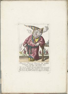 De dwerg Piperouk som direktør for et tobakksforretningsselskap, rundt 1710 Monsieur Piperouk, direktør for det store selskapet Tabak Negotianten i Virginia og Brasil (tittel på objekt) Il Callotto resurcitato eller nyinnredet lite skap (serietittel av Martin Engelbrecht (attributed to)