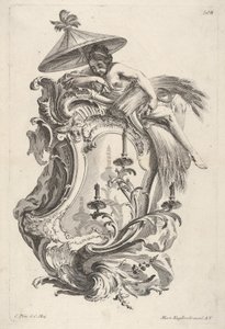 Sconce Representing Summer, fra Sconce Representing the 4 Years, ca. 1730-56. av Martin Engelbrecht