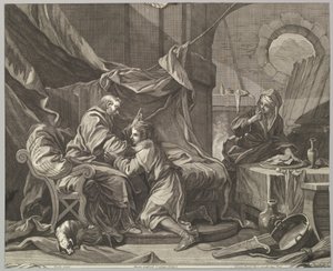 Isaac Blessing Jacob, 1700-tallet. av Martin Gottfried Crophius