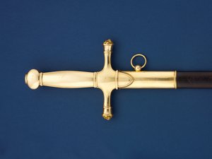 Detalj av Wellington-Hardinge-sverdet