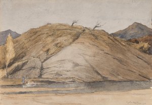Bredden av Scrivia, Arquata, Italia av Martin Hardie
