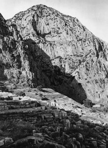 Delphi og Phaedriadene på Mount Parnassus, Hellas, 1937.