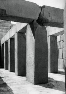 Granitttempel, Giza, Egypt, 1937