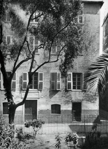 Huset der Napoleon ble født, Ajaccio, Korsika, 1937.