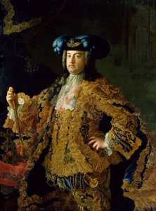 Frans I (1708–65) Den hellige romerske keiser og ektemann til keiserinne Maria Theresia av Østerrike (1717–80), av Martin II Mytens or Meytens