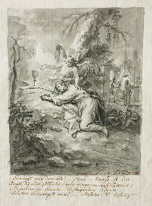 Kristus på Oljeberget, 1788. av Martin Johann Schmidt