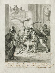 Flageleringen, 1788. av Martin Johann Schmidt