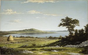 Rhode Islands kyst av Martin Johnson Heade