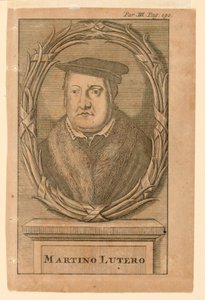 Portrett av Martin Luther (1483-1546) av Martin Luther