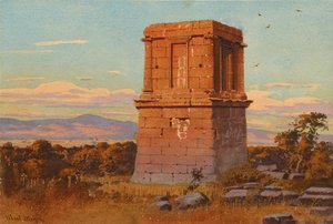 Gammel grav i Campagna (?) av Martin Meyer