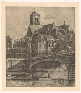 Utsikt over Saint-Gervais i Paris