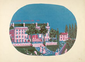 Bandbox Design Deaf and Dumb Asylum, ca. 1939.