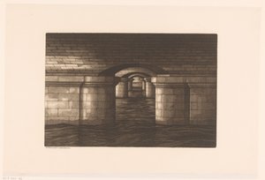 Scene fra La Gerusalemme Liberata Canto XV (tittel på objekt) Illustrasjoner for La Gerusalemme Liberata (serietittel) av Martin Schedel