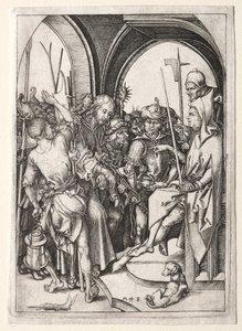 Kristus foran ypperstepresten. av Martin Schongauer