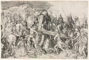 Kristus som bærer korset av Martin Schongauer