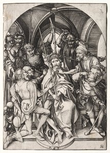 Kristus kronet med torner av Martin Schongauer