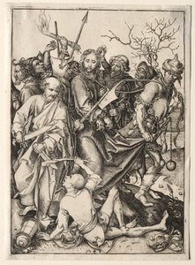 Kristus tatt til fange. av Martin Schongauer