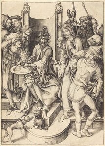 Kristus før Pilatus av Martin Schongauer