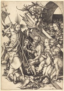 Kristus i Limbo av Martin Schongauer