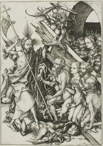 Kristus i Limbo, fra The Passion av Martin Schongauer