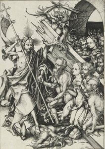 Kristus i Limbo, slutten av 1400-tallet av Martin Schongauer