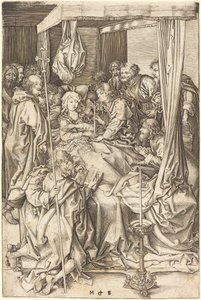 Jomfruens død av Martin Schongauer