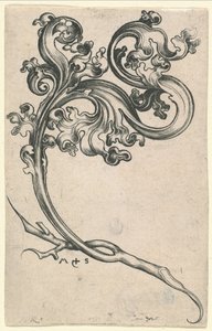 Blad Ornament av Martin Schongauer