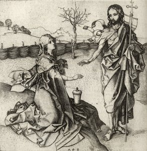 Vår Frelser viser seg for Maria Magdalena i hagen, fra 