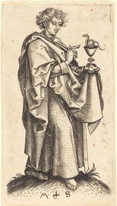 Evangelisten Johannes av Martin Schongauer