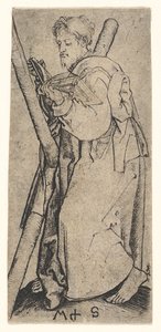 St. Andrew, ca. 1435-1491. av Martin Schongauer
