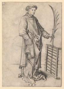 St. Lawrence, ca. 1435-1491. av Martin Schongauer