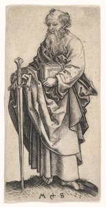 St. Paul, ca. 1435-1491. av Martin Schongauer
