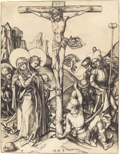 Korsfestelsen av Martin Schongauer