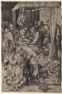 Jomfruens død av Martin Schongauer