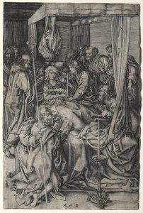 Jomfruens død av Martin Schongauer