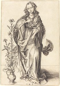 Madonnaen av Martin Schongauer