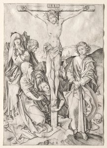 Lidenskapen: Kristus på korset av Martin Schongauer