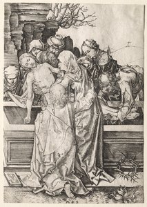 The Passion: The Entombment av Martin Schongauer
