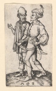 To tyrkere, ca. 1435-1491. av Martin Schongauer