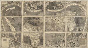 Verdenskart Universalis Cosmographia, 1507