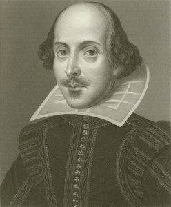 Shakespeare (gravering) av Martin the elder Droeshout
